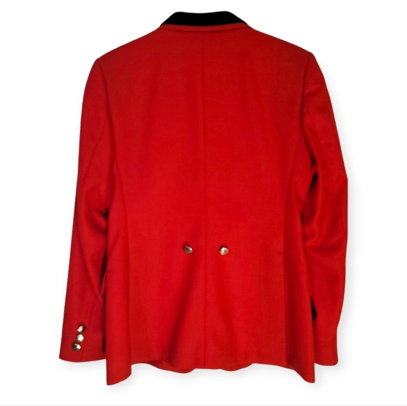 Grand Prix Red Wool Show Jacket - Picture 2 of 11